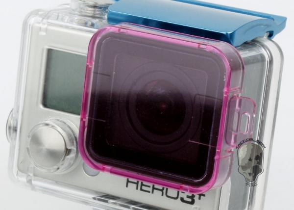 G TMC GoPro HD Hero 3+ PC Under Sea Filter Cover ( Purple )